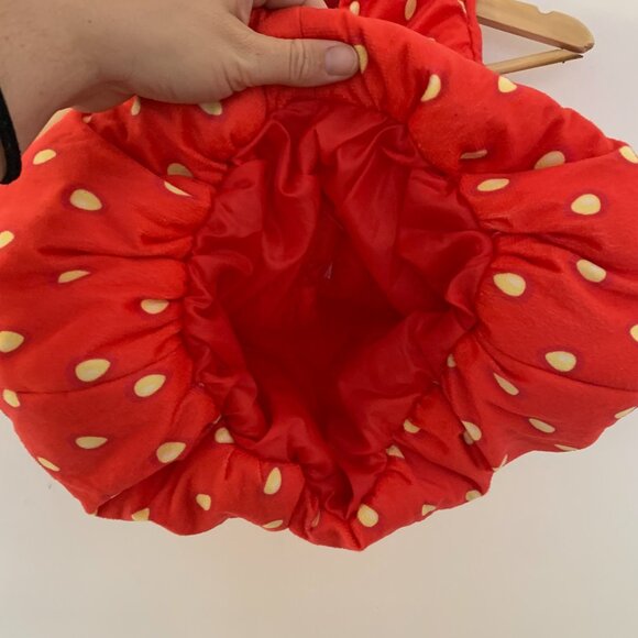 STRAWBERRY COSTUME FOR TODDLER - Picture 2 of 4